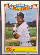 1986 TOOPS '85 ALL-STAR GAME SET #6 JIM RICE BOSTON RED SOX