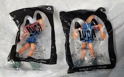 NIP / SEALED  2021 McDonalds Happy Meal Pixar LUCA Guilia Marcovaldo Qty2