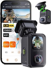 Vantrue E360 Dash Cam 4K Front &Rear Dash Cam Built-In WiFi & GPS, App control