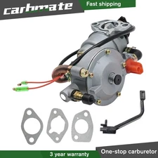 For Honda GX340 GX390 190F 188F Dual Fuel Carburetor LPG NG Conversion Kit Manua