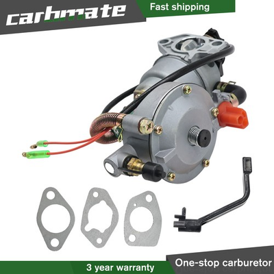 #ad For Honda GX340 GX390 190F 188F Dual Fuel Carburetor LPG NG Conversion Kit Manua $27.92
