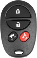 Key Fob Replacement Fits for 2005 2006 2007 2008 Toyota Solara, Avalon,