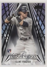 2018 Topps Stadium Club Beam Team Black 82/99 Clint Frazier #BT-CF 1u6