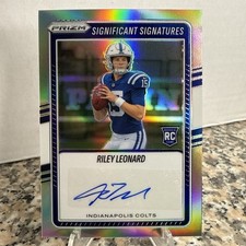 2025 Prizm Riley Leonard Significant Signatures (RC) #SSI-RLD Auto Silver🔥