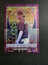 2021 Panini Chronicles - Overdrive Ian Anderson #14 Purple Velocity (RC)