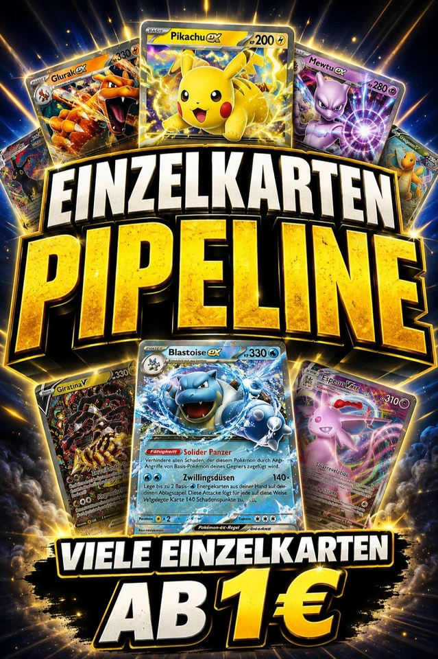 Einzelkarten Pipeline