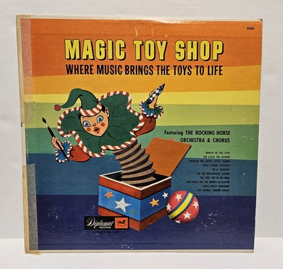 LP Kids Record MAGIC TOY SHOP Where Music Brings Toys To Life VG+ Diplomat 5026
