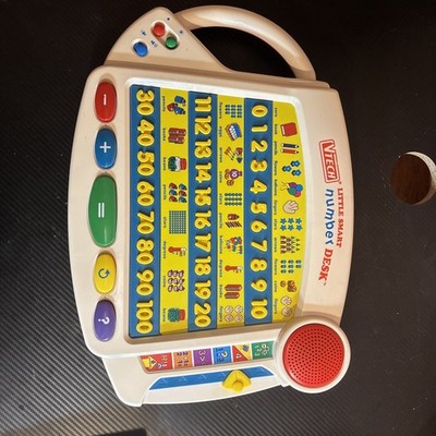 VTG Vtech Talking Little Smart Number Desk Learning Educational TalkingToy WORKS