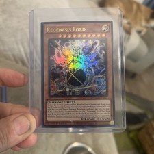 Yu-Gi-Oh! TCG REGENESIS LORD 1st Edition Ultra Rare MINT CONDITION ALIN-EN017