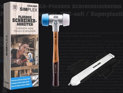 Halder SIMPLEX-Plusbox Schreiner + Konturenlehre (Art. 3117S004)