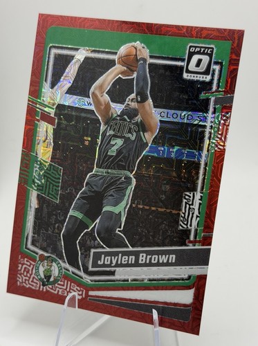 2023-24 Donruss Optic Jaylen Brown Choice Red Prizm /88 Celtics #113