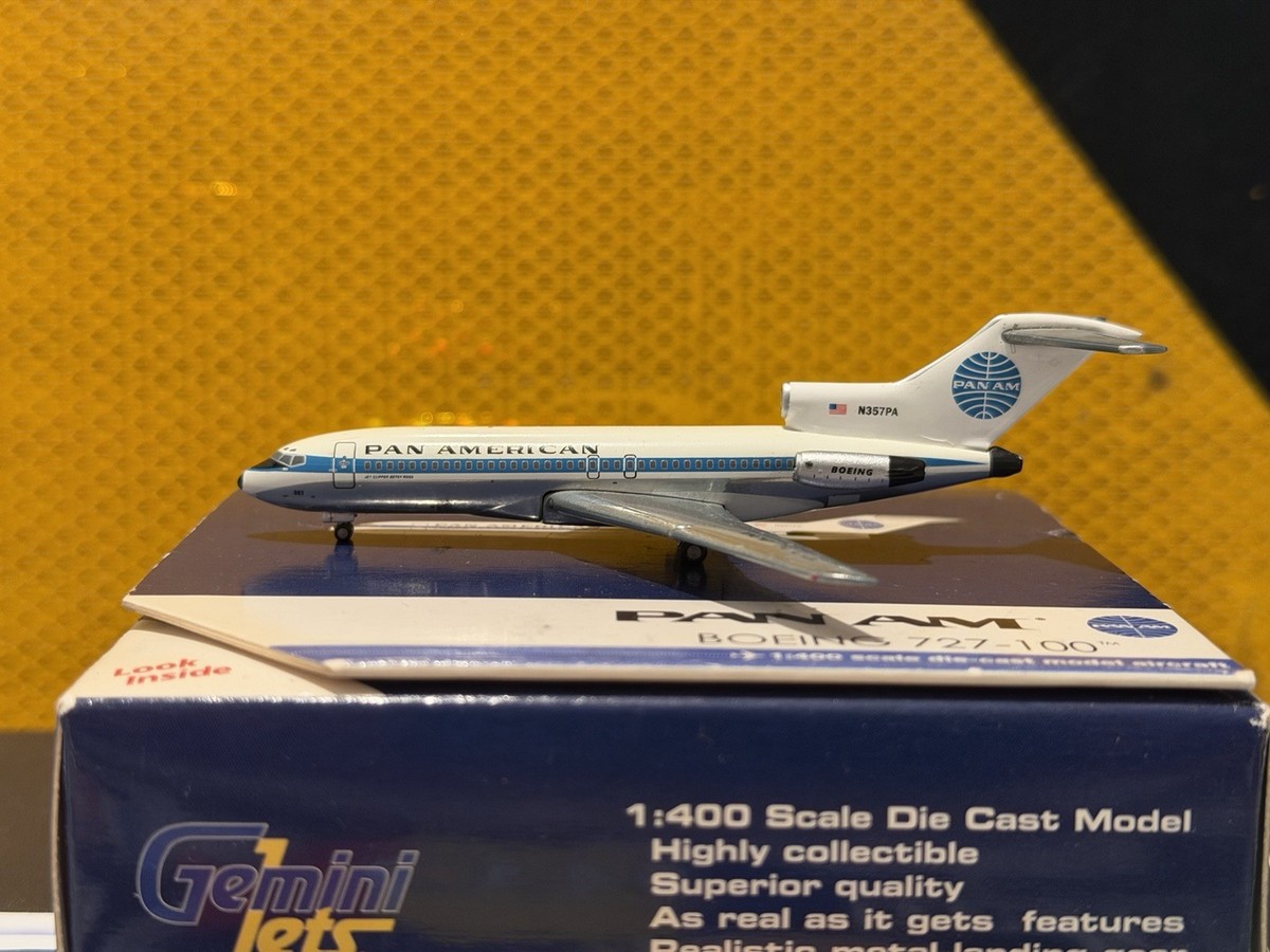 Gemini Jets 1:400 Pan Am 727-100 Ultra Rare SD | eBay