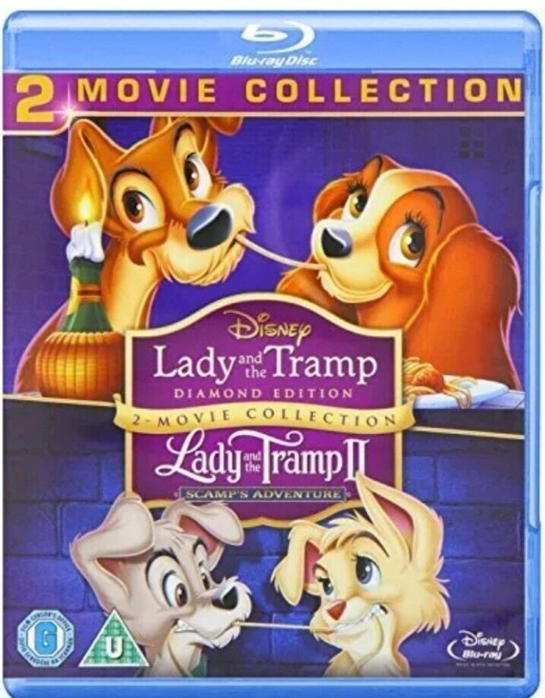 Lady and the Tramp 1 and 2 [Blu-ray] Blu-ray