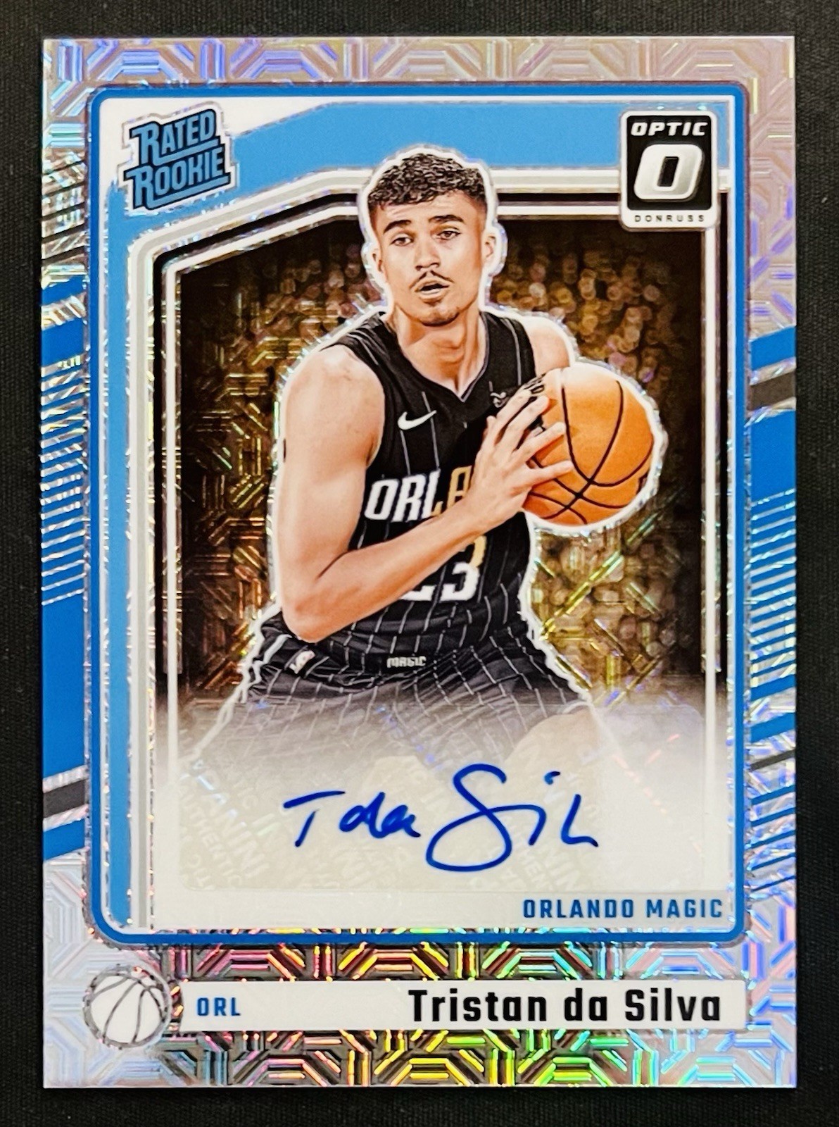 2024-25 Optic Tristan da Silva Rated Rookie Auto Autograph Choice Prizm #325 RC