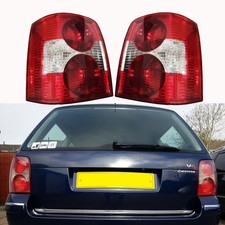 2x Rear Brake Stop Tail Light Lamp For Vw Passat B5 B5.5 Variant Wagon 2000-2004