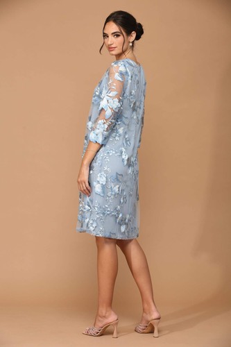 Eva USA 3351 Kleid für Brautmutter mit Spitze 3/4 Arm - Bild 17 von 68