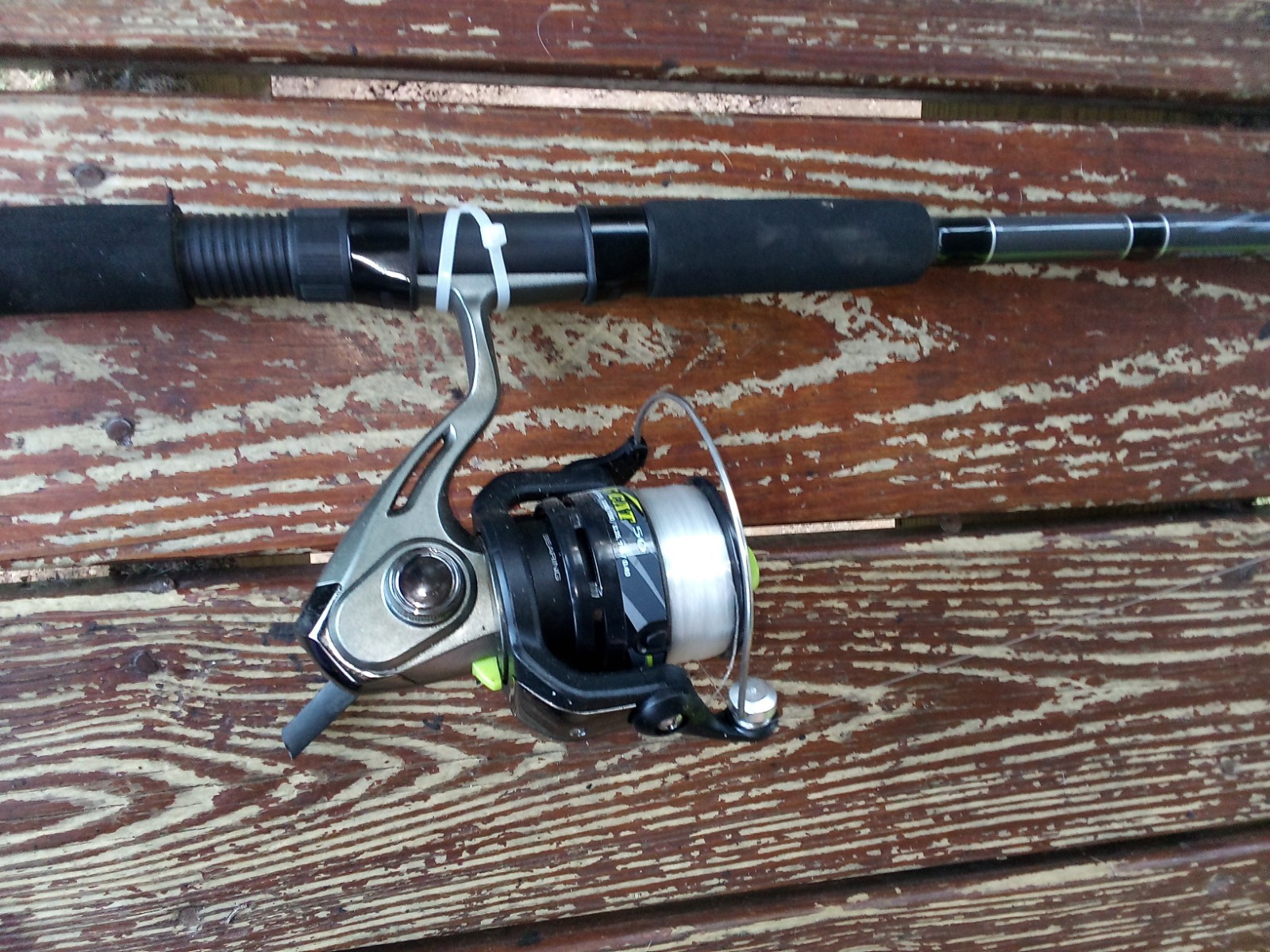 Zebco Big Cat Open-face Reel.