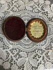 ANTIQUE THERMOPLASTIC FOLDING HINGED PICTURE FRAME UNION CASE S. PECK & CO.