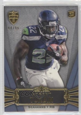 2012 Topps Supreme Blue 94/96 Robert Turbin #84 Rookie RC i5f