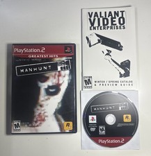Manhunt PS2 CIB Complete Tested Greatest Hits 
