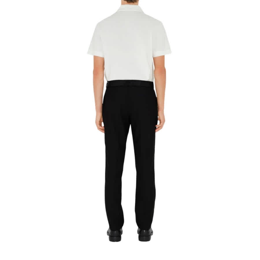 Burberry EKD Pique Weave Cotton Polo Shirt, Size Small thumbnail 5