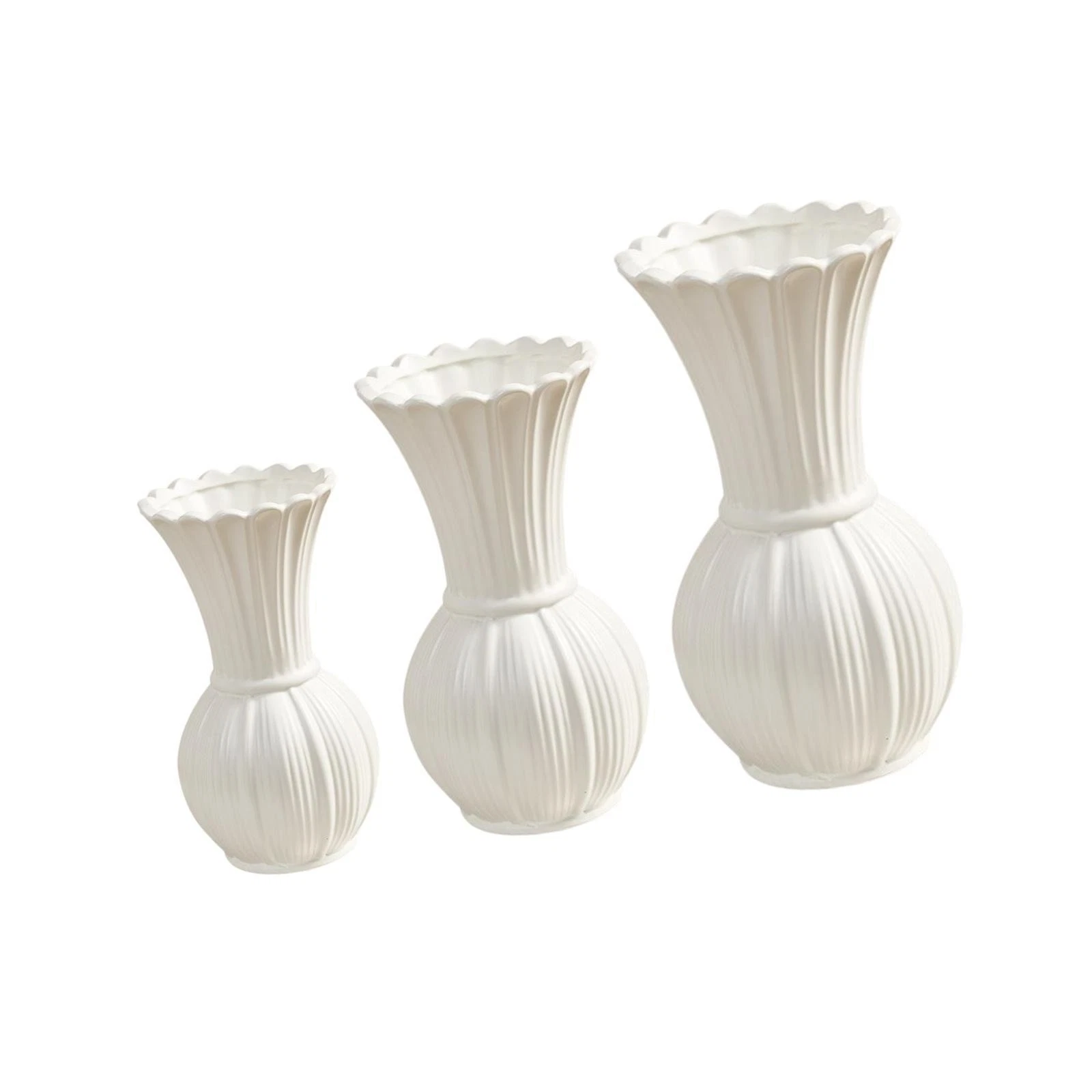 Ceramic Flower Vase Simple Flower Arrangement for TV Cabinet Party Bedside