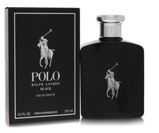 Polo Black by Ralph Lauren Eau de Toilette Spray for Men 4.2oz New