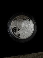 Tyrannosaurus 2024 UK loz Silver Proof Coin With COA And Proof Of Purchase Rare