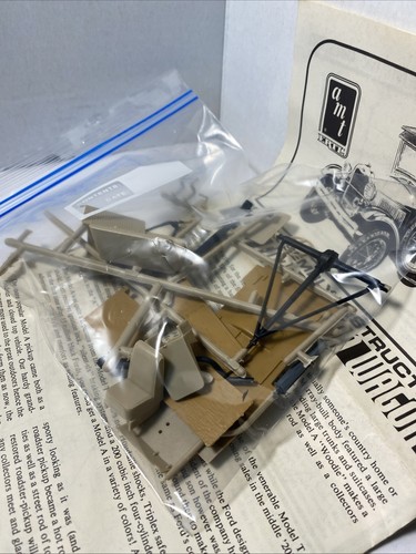 Vintage 1987 AMT Ertl Model Kit #6518 1/25 Scale 1929 Ford Woody/Pickup ...