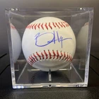 BRYCE HARPER SIGNED AUTOGRAPHED BASEBALL WITH COA HOLOGRAM & DISPLAY CASE