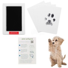 Green Paw Print Stamp Kit Pack of 1 , 1 