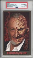 ROBERT ENGLUND Autograph Signed FREDDY KRUEGER K Inscribed PSA DNA Nightmare Elm