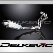 SILENZIATORE OVALE INOX Yamaha MT09 SPORT TRACKER 2014-2020 SCARICO COMPLETO 225mm 