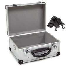 320mm Aluminium Silver Storage Case Metal Lockable Flight Heavy Duty Wolf