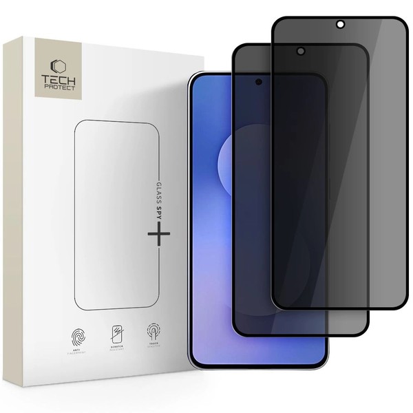 Tech-Protect Glass Spy+ Sichtschutzglas 2Er-Pack FüR Galaxy S25 FE-image