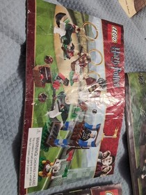 LEGO # 4738 Harry Potter Hagrid's Hut Instruction Manual  #4737 & #4736 Manuals