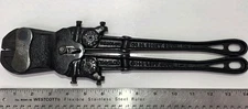 Vintage Carolus Sterling 14” Cast Iron Bolt Cutter 