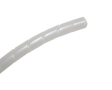 25FT 1/8'' Diameter Natural Spiral Wrap, Flexible Wire Covering ~ 25 Foot Length