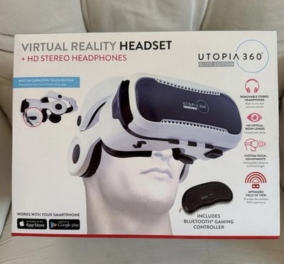 New In Box Utopia 360 Virtual Reality Headset Elite Edition