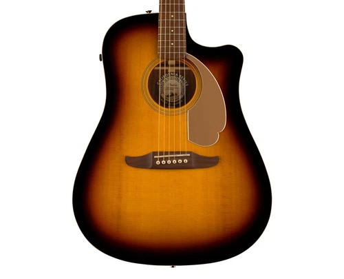 Open Box Fender Redondo Player A/E Guitar - Sunburst w/ Walnut FB