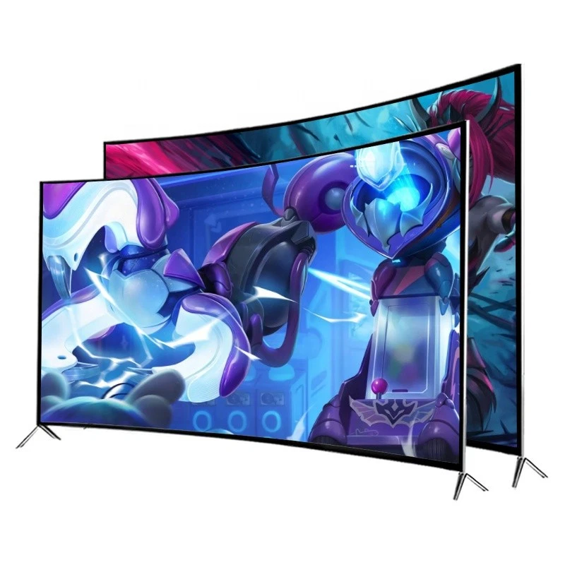 4K High-definition Eye Protection Curved Screen 49 Inch Android Smart Television - Image 3 of 4