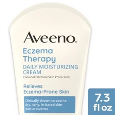 Aveeno Eczema Therapy Body Cream - Fragrance-Free, 7.3oz