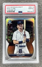 2023 Bowman Draft Max Clark PSA 10 SP