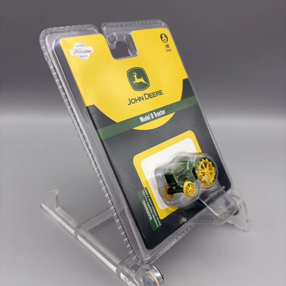 Vintage John Deere Model D Tractor 1:87 Scale Diecast Athearn 7705 Sealed - Image 2 of 4