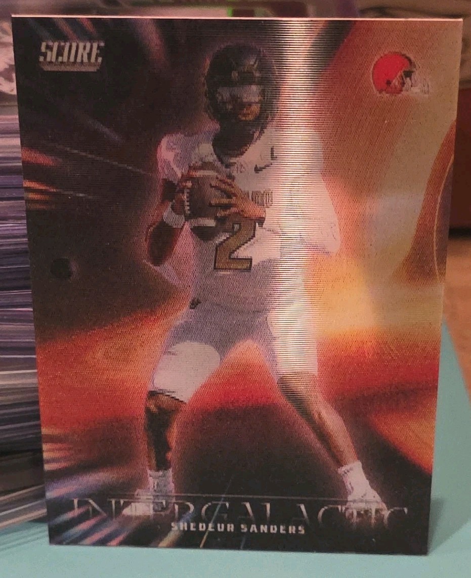 2025 Score - Intergalactic Shedeur Sanders #1 (RC) Cleveland Browns Case Hit!!!
