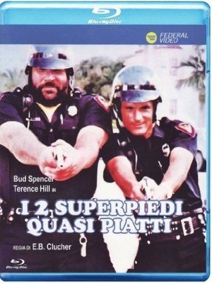 Blu-ray Neu - Zwei Fast Flache Superfüße (I) 1976 - Federal Video 
