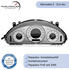 Mercedes CLK W209 riparazione contachilometri guasto completo strumentazione