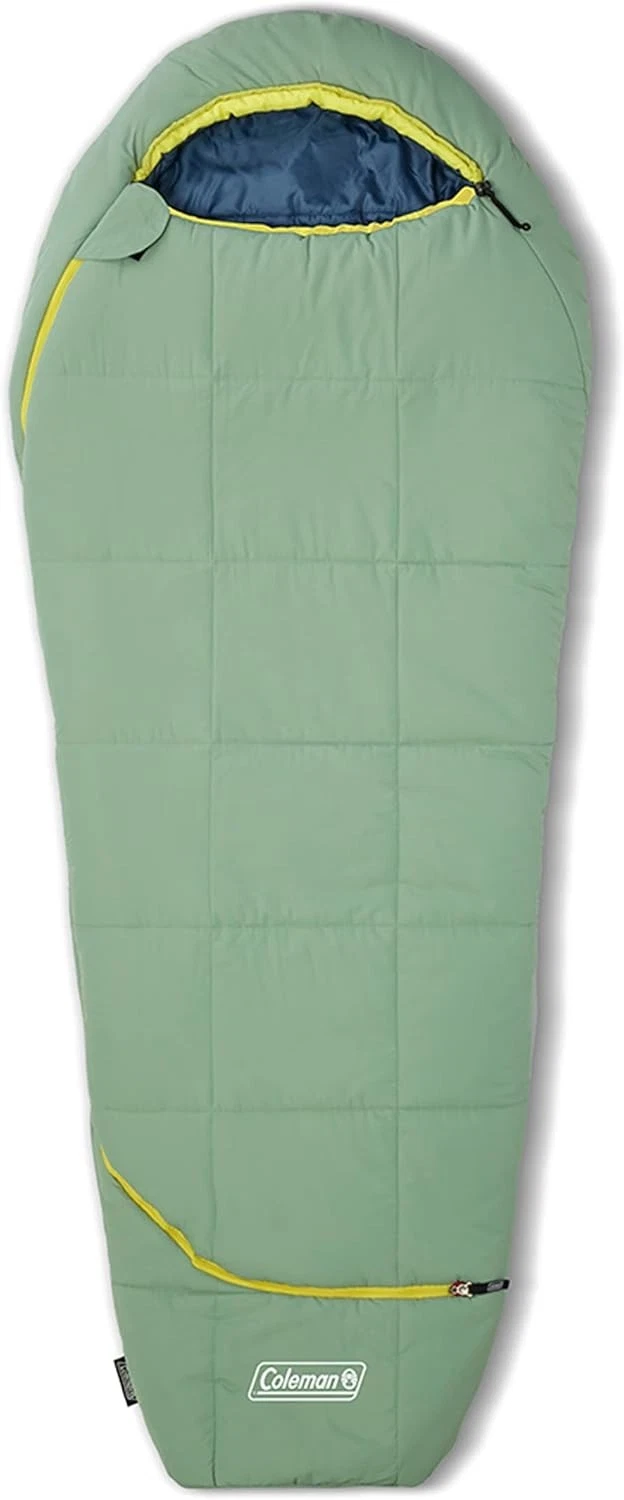 Coleman - Big Bay 0/20/40°F Cold-Weather Sleeping Bag, Moss
Opens in a new window or tab