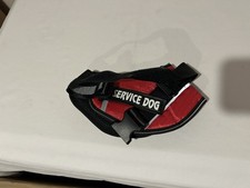 Service Dog Harness. No-pull red Vest. Sturdy Straps Easy Buckles. Size Large