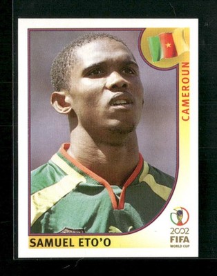 2002 Panini World Cup Stickers #383 Samuel Eto'o